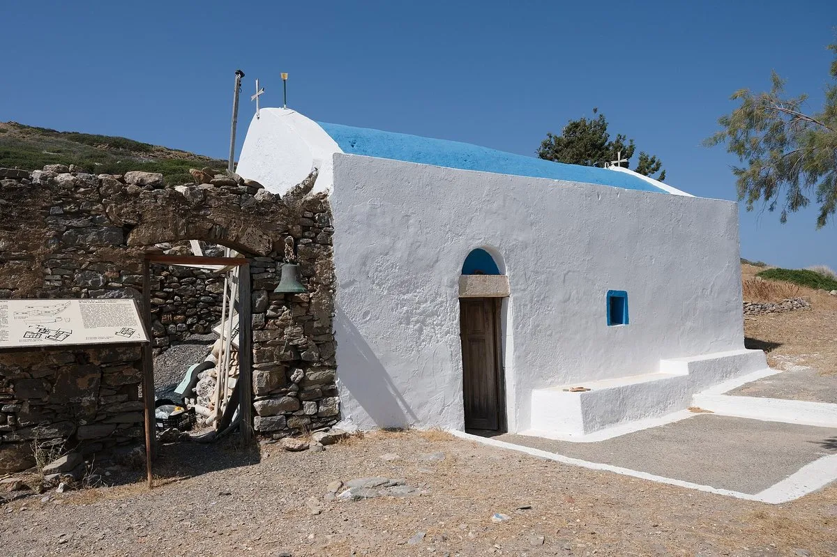 The chapel of Agios Nikolaos on the Mochlos islet